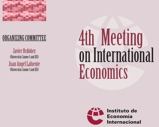 IV Meeting on International Economics: Europe in crisis: Recent Developments and Policy Implications