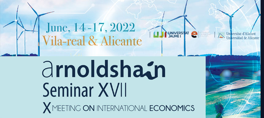 Arnoldshain Seminar XVII and X Meeting on International Economics (Jun, 14-17, 2022)